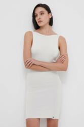 Calvin Klein rochie culoarea alb, mini, mulată J20J223049 PPYH-SUD1NI_07C