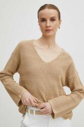 MEDICINE pulover femei, culoarea bej, călduros ZPYH-SWD500_02X