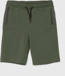 Zippy pantaloni scurti copii culoarea verde, talie reglabila PPYH-SZB0BT_78X