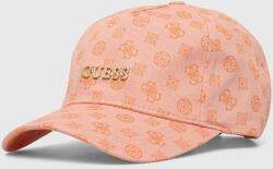 Guess șapcă de baseball din bumbac culoarea roz, modelator PPYH-CAD06U_30X