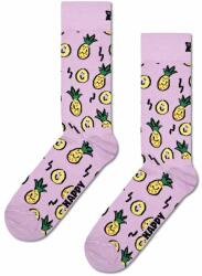 Happy Socks sosete Pineapple Sock culoarea violet PPYH-LGU020_44X