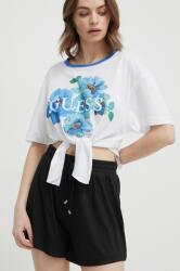 Guess tricou de plajă culoarea alb PPYH-TSD1KP_00X (E4GI08.KC6K0)