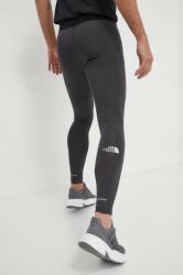 The North Face leggins sport barbati, culoarea gri, neted 9BYX-LGM029_90X (NF0A7SXN0C51)