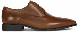 GEOX pantofi de piele UOMO HIGH LIFE barbati, culoarea maro, U0299B 00043 C6026 PPYH-OBM16R_88X