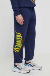 adidas Originals pantaloni de trening culoarea bleumarin, cu imprimeu IS0196 PPYH-SPM0BP_59X