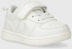 Ralph Lauren sneakers pentru copii culoarea alb PPYH-OBK0GJ_00X
