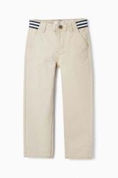 Zippy pantaloni copii culoarea bej, neted PPYH-SPB08C_12X