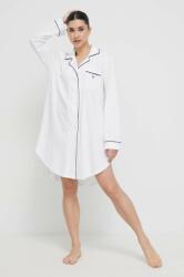 Ralph Lauren cămașă de noapte femei, culoarea alb 4P9012 99KK-BID0SL_00X