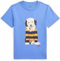 Ralph Lauren tricou de bumbac pentru copii cu imprimeu PPYH-TSB09W_50X