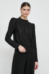 Morgan bluza femei, culoarea negru, neted PPYH-BDD0HS_99X