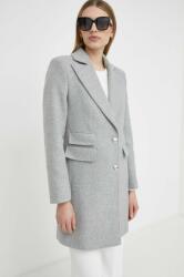 Morgan palton de lana culoarea gri, de tranzitie PPYH-KPD04G_90X