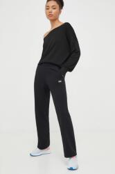 DKNY pantaloni de trening culoarea negru, neted PPYH-SPD01W_99X