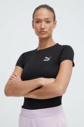 PUMA tricou femei, culoarea negru 624264 PPYH-TSD1NO_99X