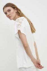 Answear Lab tricou din bumbac femei, culoarea alb BBYH-TSD023_00X