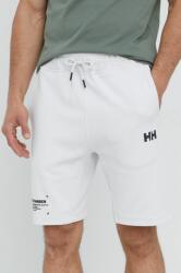 Helly Hansen pantaloni scurți bărbați, culoarea alb 53710-606 PPYY-SZM17E_00X