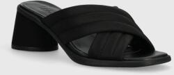 Camper papuci Kiara Sandal femei, culoarea negru, cu toc drept, K201540.004 PPYH-OBD2KE_99X