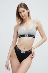 Calvin Klein Underwear sutien culoarea gri, melanj PPYH-BID1W6_09X