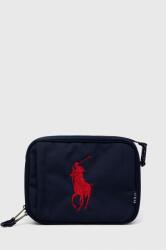 Ralph Lauren geanta de pranz pentru copii culoarea albastru marin PPYX-TOG025_59X