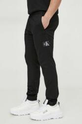 Calvin Klein pantaloni bărbați, culoarea negru, mulată J30J325114 PPYH-SPM0ID_99X