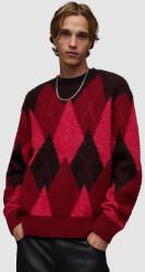 AllSaints pulover de lana Harley barbati, culoarea rosu, călduros PPYH-SWM03N_33A