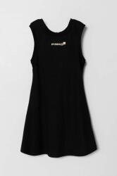 Pinko Up rochie fete culoarea negru, mini, evazati PPYH-SUG0FZ_99X