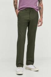 Billabong pantaloni BILLABONG X ADVENTURE DIVISION barbati, culoarea verde, drept PPYH-SPM0BE_91X
