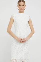 IVY & OAK rochie culoarea alb, mini, mulată IO1100X7044 PPYX-SUD0HB_00X