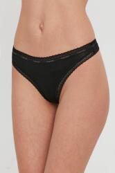 Calvin Klein Underwear tanga culoarea negru 000QD3763E 9BYK-BID03W_99X