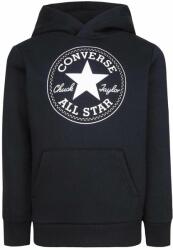 Converse bluza copii culoarea negru, cu glugă, cu imprimeu PPYH-BLK047_99X