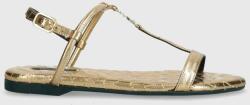 Patrizia Pepe sandale de piele femei, culoarea auriu, 8X0025 L031 Y442 PPYH-OBD0UN_10Y