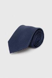 Michael Kors cravata de matase culoarea albastru marin PPYH-AKM01O_59X
