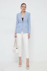 Morgan pantaloni femei, culoarea bej, fason tigareta, medium waist PPYH-SPD0TD_01X