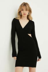 HUGO BOSS rochie culoarea negru, mini, mulată 50507913 PPYH-SUD01M_99X