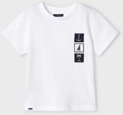 MAYORAL tricou copii culoarea alb, cu imprimeu PPYH-BUB01J_00X