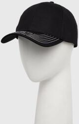 Guess șapcă de baseball din bumbac culoarea negru, cu imprimeu PPYH-CAD011_99X