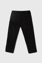 Adidas pantaloni de bumbac culoarea negru, cargo IR7737 PPYH-SPM0BL_99X