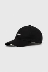 MSGM șapcă de baseball din bumbac culoarea negru, cu imprimeu 3641MDL06.247273 PPYH-CAD04I_99X