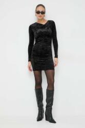 GUESS rochie culoarea negru, mini, mulata 9BYX-SUD1S1_99X