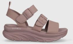 Skechers sandale RELAXED FIT femei, culoarea roz, cu platforma PPYX-OBD3O9_34X