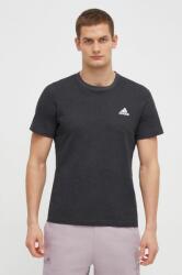 Adidas tricou din bumbac bărbați, culoarea gri, cu imprimeu IN7123 PPYH-TSM0BF_90Y (IN7123)