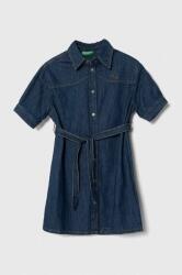 United Colors of Benetton rochie din denim pentru copii mini, drept PPYH-SUG07W_55X