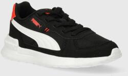 PUMA sneakers pentru copii Graviton AC PS culoarea negru PPYH-OBK0E0_99X