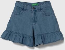 United Colors of Benetton pantaloni scurti din denim pentru copii neted PPYH-SZG03H_55X