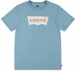 Levi's tricou de bumbac pentru copii culoarea turcoaz, cu imprimeu PPYX-TSK047_56X