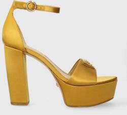 Guess sandale SETON2 culoarea auriu FLPSE2 SAT03 PPYH-OBD01Y_10Y