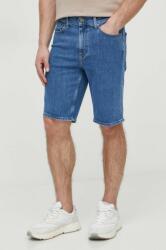 Calvin Klein pantaloni scurți jeans bărbați, culoarea bleumarin K10K112941 PPYH-SZM0D5_59J