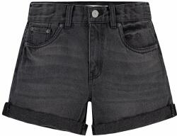 Levi's pantaloni scurti din denim pentru copii culoarea gri, neted, talie reglabila PPYH-SZG05B_90X