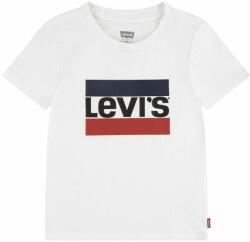 Levi's tricou de bumbac pentru copii culoarea alb PPYH-TSG0E5_00X
