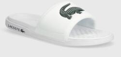 Lacoste papuci Serve Dual Synthetic Logo Strap barbati, culoarea alb, 43CMA0110 PPYH-KLM071_00X
