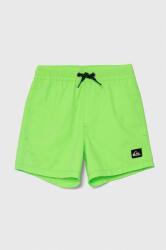 Quiksilver pantaloni scurti de baie copii SOLID YTH 14 culoarea verde PPYH-BIB06K_71X
